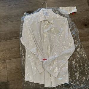 Brooks Brothers Regent Fit White Button-Up Shirt
